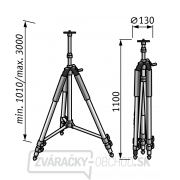 Flex Statív lasera, LKS 100-300 5/8 Náhľad