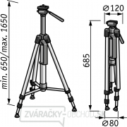 Flex Statív lasera, LKS 65-170 F 1/4 Náhľad