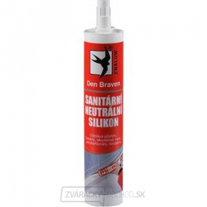 Den Braven - sanitárny neutrálny silikón OXIM 280ml - biely gallery main image