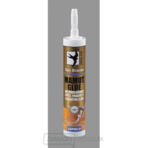 Den Braven - MAMUT GLUE vysokopevnostné lepidlo 290ml - biela Den Braven - MAMUT GLUE vysokopevnostné lepidlo 290ml - biela gallery main image