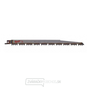 Milwaukee Pílový plátok na drevo a plast 240 x 4/5 TPI - 3ks gallery main image