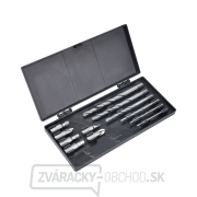 Sada aku náradia SHARE20V v taške, 7ks - vŕtačka, uhlová brúska, chvostovka, excentrická brúska, 2x batéria náhled