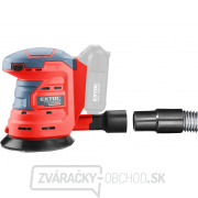 Aku excentrická brúska Extol Premium SHARE20V, 20V Li-ion, bez batérie a nabíjačky, 125mm náhled