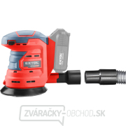 Aku excentrická brúska Extol Premium SHARE20V, 20V Li-ion, bez batérie a nabíjačky, 125mm náhled