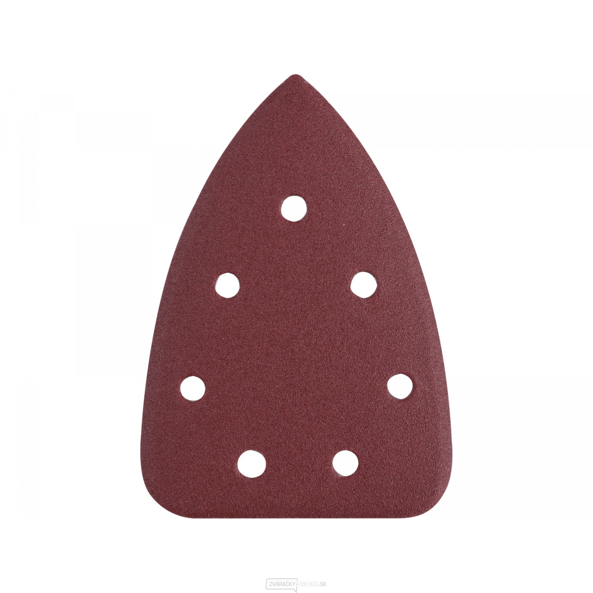 Papiere brúsne delta, suchý zips, bal. 10ks, 140x100mm, P80