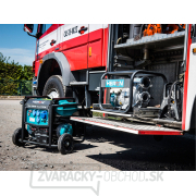 Elektrocentrála benzínová 17HP/8,2kW, podvozok, elektrický štart náhled