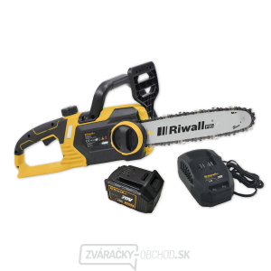 Riwall PRE RACS 2520i SET aku reťazová píla 20 V s bezuhlíkovým motorom + 4Ah batérie + nabíjačka