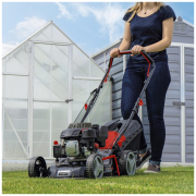 Benzínová kosačka na trávu Scheppach MP 132-42 2v1 bez pojazdu Náhľad