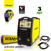 KOWAX GeniArc® 160EVO + 3m Káble + Kukla + Elektródy 2.5mm/2.5kg Náhľad