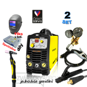 KOWAX GeniTig® 200DC SET 2 + Horák 4m + káble 3m + ventil + kukla Náhľad
