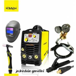 KOWAX® SET GeniTig® 200DC - set 02A + Horák 4m + káble 3m + ventil + kukla