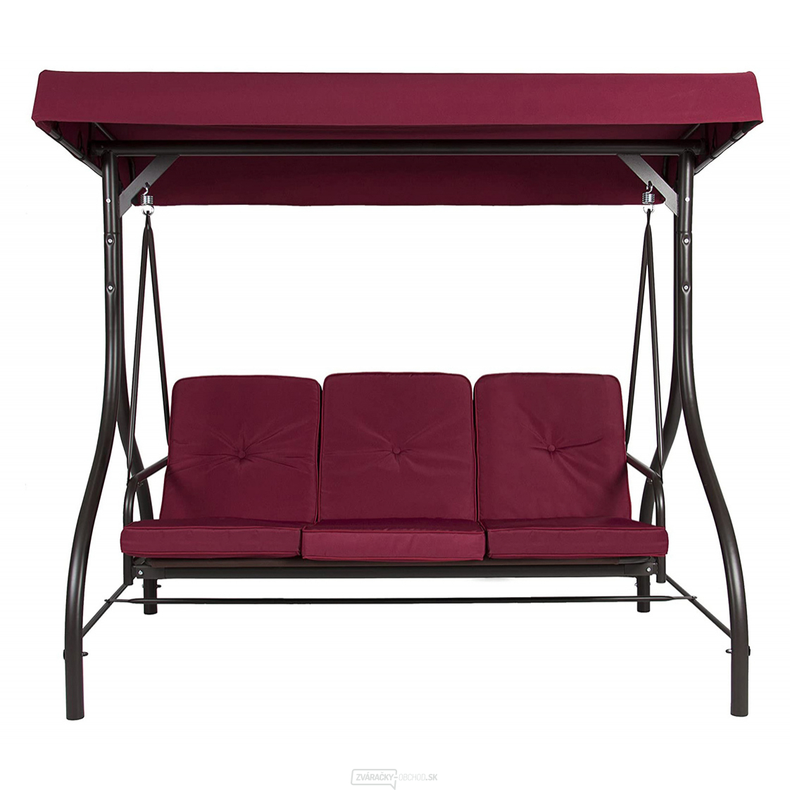 Zahr. hojdačka BARCELONA - Vínová Zahr. hojdačka BARCELONA - Vínová gallery main image