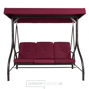 Zahr. hojdačka BARCELONA - Vínová Zahr. hojdačka BARCELONA - Vínová gallery main image