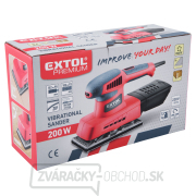 Vibračná brúska Extol Premium, 200W náhled