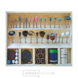 Sada nástrojov (103 ks) v drevenom kufríku Sada nástrojov (103 ks) v drevenom kufríku gallery main image