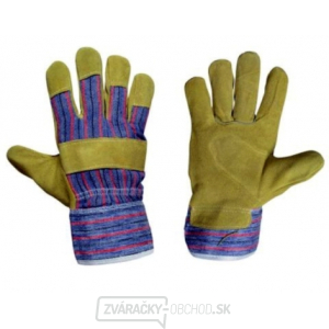 Pracovné rukavice hovädzia štiepenka - veľkosť 10 CERVA - TERN 