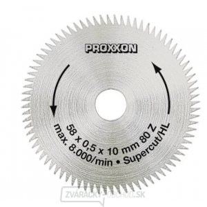 Proxxon Micromot 28014 pílový kotúč 58 x 10 x 0.5 mm, 80zb. - 1ks