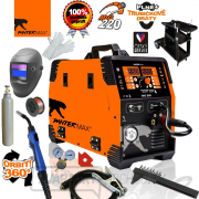 PanterMax MIG220 - MIG/TIG/MMA + Horák + Káble + Ventil + Kukla + Vozík + Drôt + Magnet + Rukavica + Plná fľaša CO2 gallery main image
