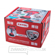 Aku kompresor EXTOL SHARE20V, 20V Li-ion, bez batérie a nabíjačky Aku kompresor EXTOL SHARE20V, 20V Li-ion, bez batérie a nabíjačky náhled