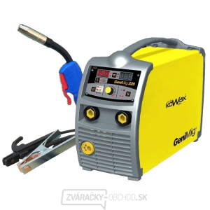 Genimig 220, Zvárací invertor MIG/MAG/MMA + horák 4m + káble 3m gallery main image