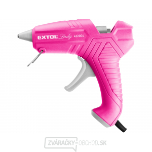 Pištole tavná lepiaca, ⌀11mm, 40W, ružová Pištole tavná lepiaca, ⌀11mm, 40W, ružová gallery main image
