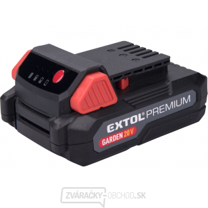 Batérie akumulátorová, 20V Li-ion, 2000mAh Batérie akumulátorová, 20V Li-ion, 2000mAh gallery main image