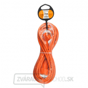 Solight predlžovací prívod - spojka, 1 zásuvka, 7m, 3 x 1mm2, oranžová Náhľad