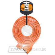 Solight predlžovací prívod - spojka, 1 zásuvka, 7m, 3 x 1mm2, oranžová Náhľad