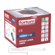 Laser zelený líniový, krížový samonivelačné náhled