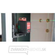 Laser zelený 2D líniový, krížový samonivelačné náhled