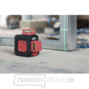 Laser zelený 2D líniový, krížový samonivelačné náhled