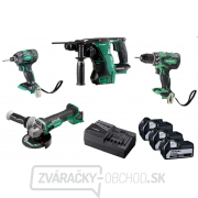 HIKOKI 4-dielny 18V set KC18DG4LWDZ gallery main image