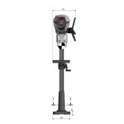 Stĺpová vŕtačka OPTIdrill DP 26 F (400 V) náhled