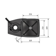 Stĺpová vŕtačka OPTIdrill DP 26 F (400 V) náhled