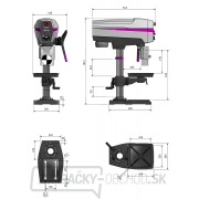 Stolná vŕtačka OPTIdrill DP 26 T (400 V) Náhľad