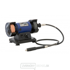 TUSON - dvojkotúčová mini brúska s prídavnou priamou brúskou TUSON - dvojkotúčová mini brúska s prídavnou priamou brúskou gallery main image