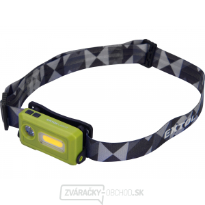 čelovka 140l, USB nabíjanie, LED + COB LED gallery main image