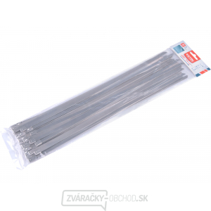 Pásky sťahovacie NEREZ, 450x7,9mm, 50ks Pásky sťahovacie NEREZ, 450x7,9mm, 50ks gallery main image