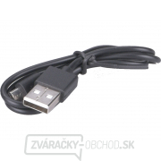 čelovka 100lm, USB nabíjanie s IR čidlom, 3W LED Náhľad