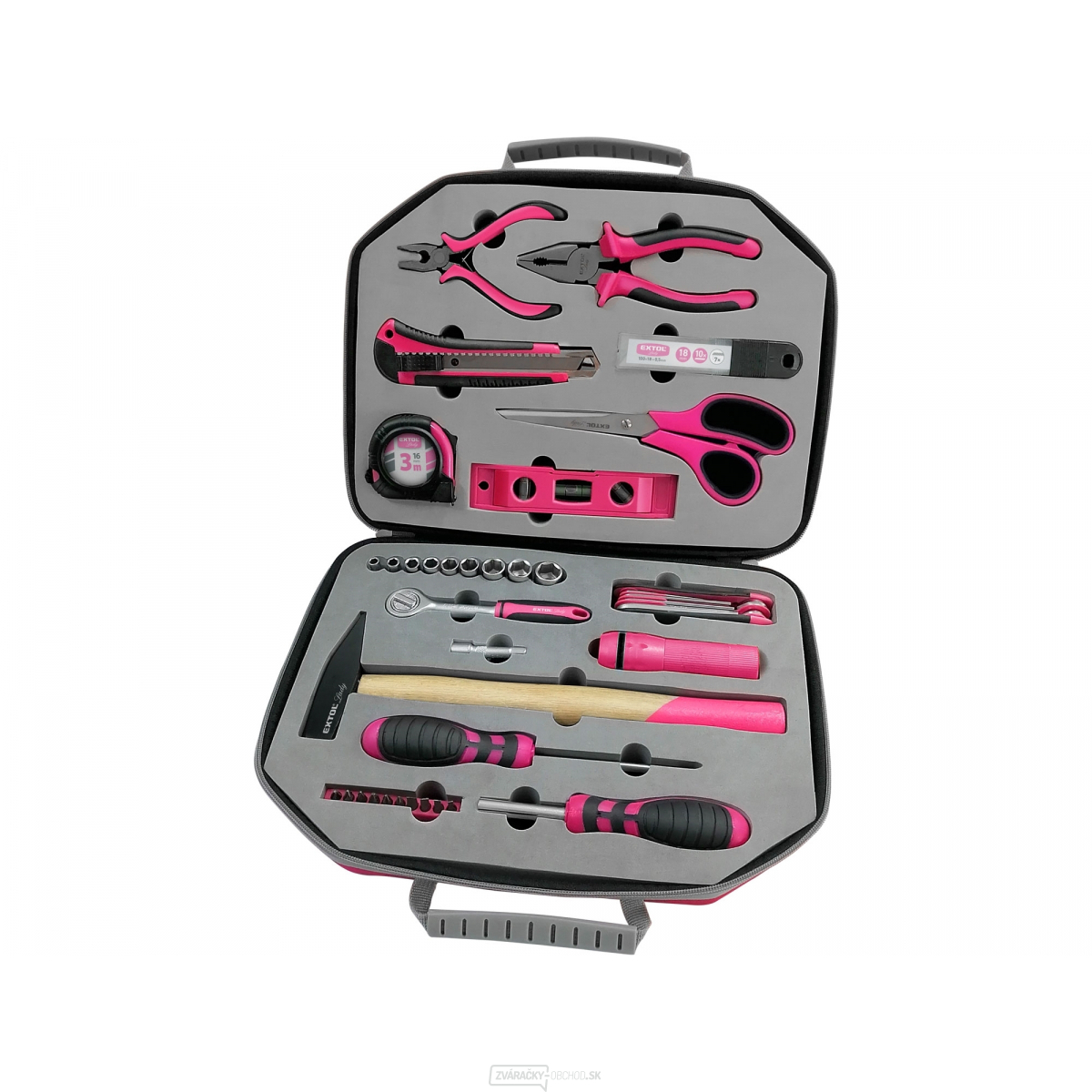 Sada náradia 47ks, 1/4", CrV