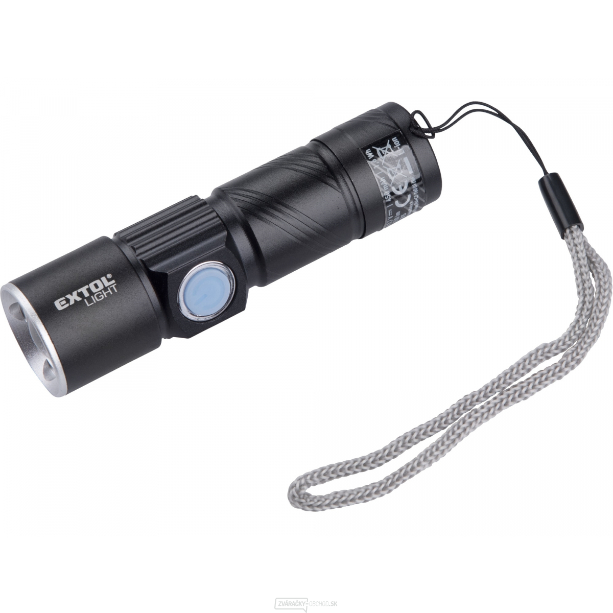 Svietidlo 150l, zoom, USB nabíjanie, XPE 3W LED