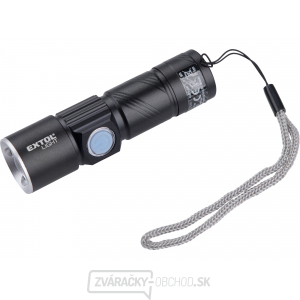 Svietidlo 150l, zoom, USB nabíjanie, XPE 3W LED