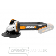 Akumulátorová uhlová brúska 125mm WORX Orange WX803.9 20V - bez akumulátora - Powershare Náhľad