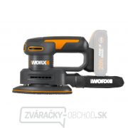 Aku vibračná brúska WORX Orange WX822.9 - 20V - bez akumulátora - Powershare Náhľad