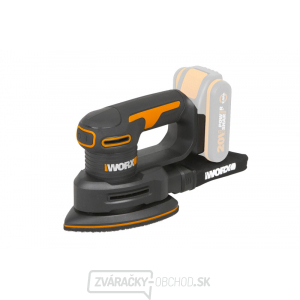 Aku vibračná brúska WORX Orange WX822.9 - 20V - bez akumulátora - Powershare