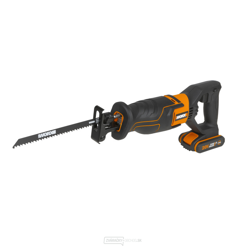 Aku píla chvostovka Powershare WX500 - 20V, 1x2.0Ah