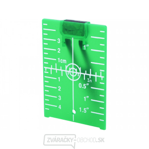 Terč pre zvýraznenie laser. lúča, zelený Terč pre zvýraznenie laser. lúča, zelený gallery main image