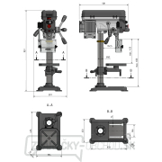 Stolová vŕtačka OPTIdrill DQ 20 V náhled