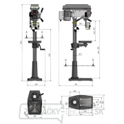 Stolná vŕtačka OPTIdrill DQ 25 Náhľad