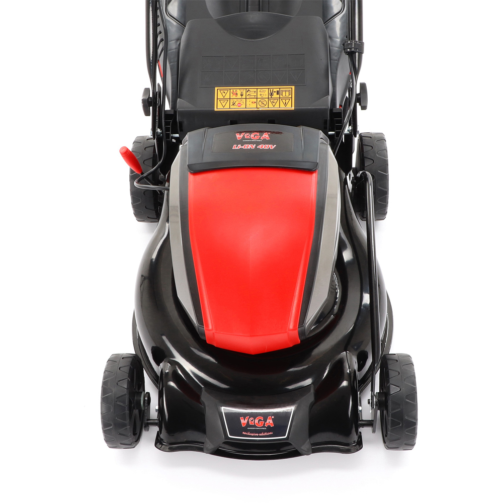 VeGA 42S ECO - kosačka na trávu s chôdzou + 4Ah batéria + rýchlonabíjačka Náhľad